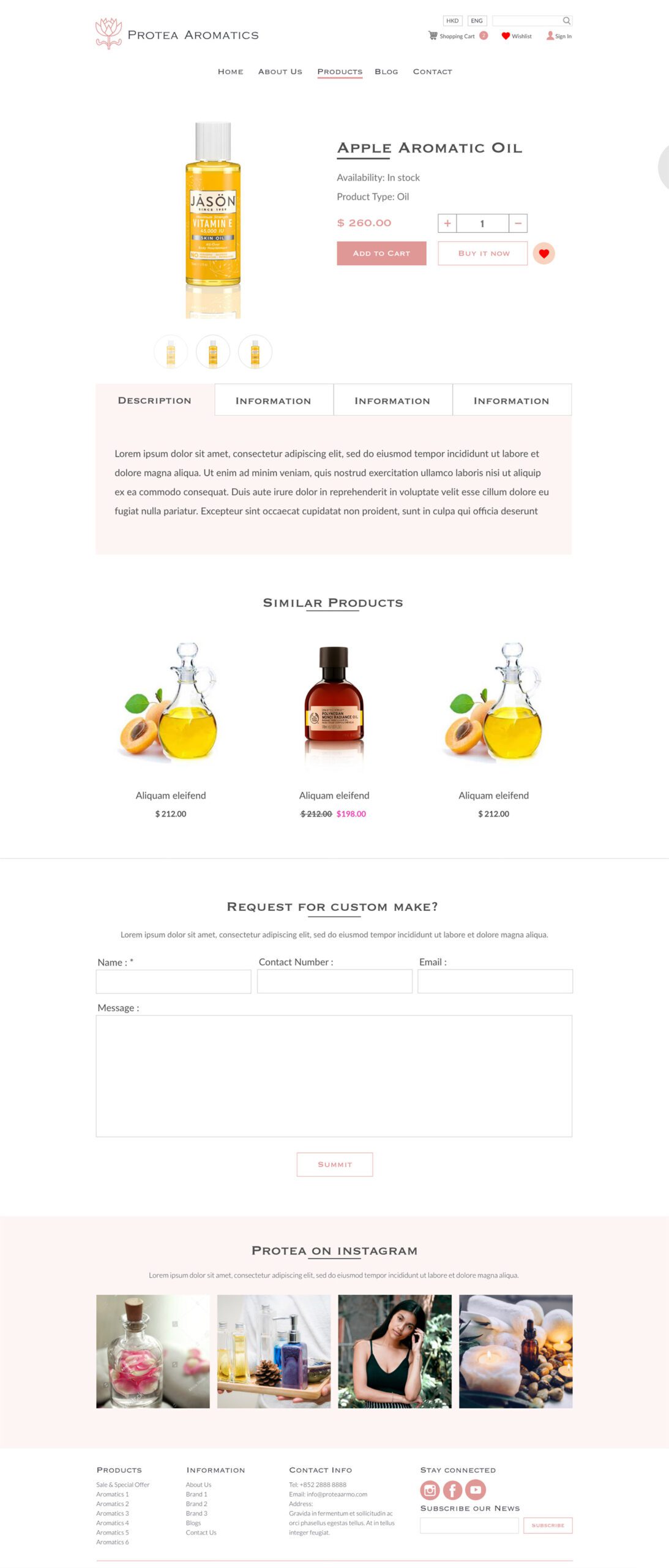 Protea aromatics 2 protea aromatics shopify Miracle Digital Ecommerce solution Hong Kong 02 scaled